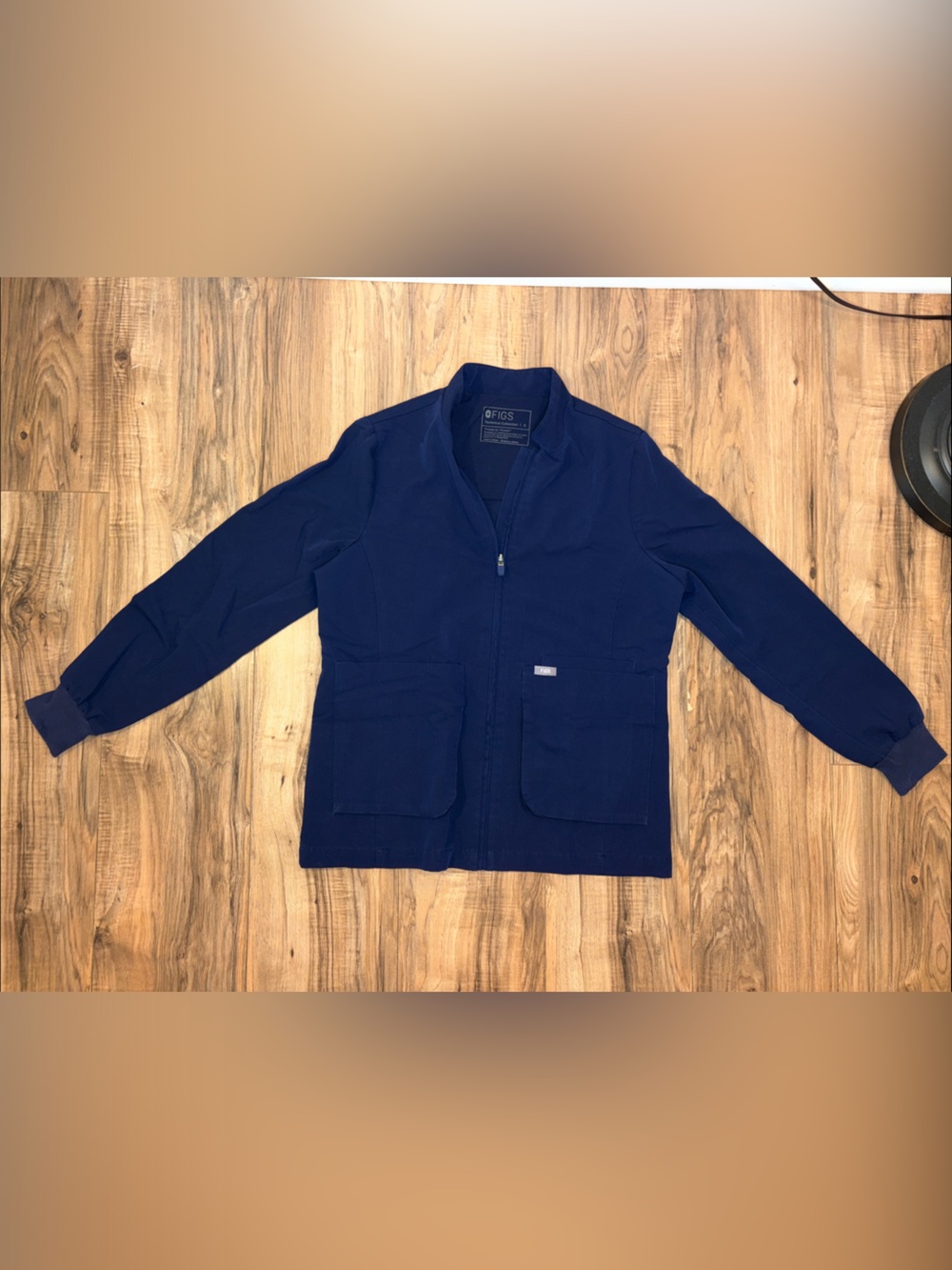 Figs - Women’s Navy Sebina - Scrub Jacket - Small